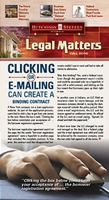 Legal Matters - Fall 2016