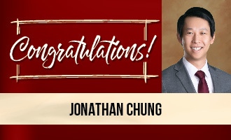 Congrats Jonathan Chung