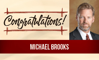 Congrats Michael R. Brooks